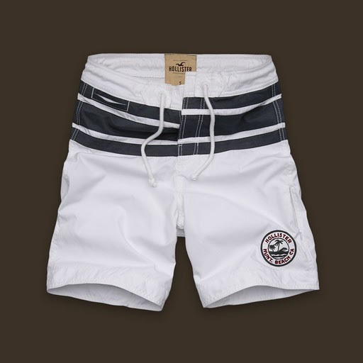 Hollister Hombres Nado Playa Cortos HCO3608